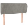 Hellgraues Samtkopfteil 83x23x78/88 cm von vidaXL, Kopf- und Fußteile - Ref: Foro24-3116894, Preis: 44,78 €, Rabatt: %