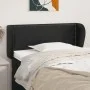 Cabecero de cuero sintético negro 103x23x78/88 cm de vidaXL, Cabeceros y pies de cama - Ref: Foro24-3117088, Precio: 44,94 €,...