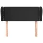 Cabecero de cuero sintético negro 103x23x78/88 cm de vidaXL, Cabeceros y pies de cama - Ref: Foro24-3117088, Precio: 44,94 €,...
