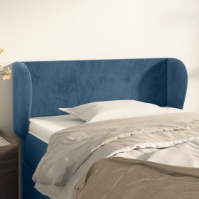 Dunkelblaues Samtkopfteil 93x23x78/88 cm von vidaXL, Kopf- und Fußteile - Ref: Foro24-3116904, Preis: 63,07 €, Rabatt: %