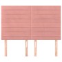 Kopfteile 4 Einheiten rosa Samt 72x5x78/88 cm von vidaXL, Kopf- und Fußteile - Ref: Foro24-3116525, Preis: 98,58 €, Rabatt: %