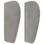 Hellgraues Samtkopfteil 183x23x78/88 cm von vidaXL, Kopf- und Fußteile - Ref: Foro24-3116924, Preis: 68,56 €, Rabatt: %