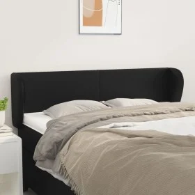 Kopfteil aus schwarzem Kunstleder, 147 x 23 x 78/88 cm von vidaXL, Kopf- und Fußteile - Ref: Foro24-3116954, Preis: 69,64 €, ...