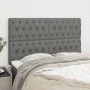Headboards 4 units of dark gray fabric 80x7x78/88 cm by vidaXL, Headboards and footboards - Ref: Foro24-3116675, Price: 132,1...