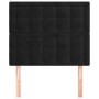 Kopfteile 2 Einheiten aus schwarzem Samt 90x5x78/88 cm von vidaXL, Kopf- und Fußteile - Ref: Foro24-3116804, Preis: 60,98 €, ...
