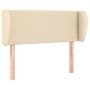 Kopfteil aus cremefarbenem Stoff, 103 x 23 x 78/88 cm von vidaXL, Kopf- und Fußteile - Ref: Foro24-3116999, Preis: 49,50 €, R...