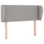 Kopfteil aus hellgrauem Stoff, 103 x 23 x 78/88 cm von vidaXL, Kopf- und Fußteile - Ref: Foro24-3116994, Preis: 48,62 €, Raba...