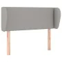 Light gray fabric headboard 103x23x78/88 cm by vidaXL, Headboards and footboards - Ref: Foro24-3116994, Price: 47,96 €, Disco...