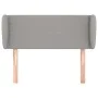 Light gray fabric headboard 103x23x78/88 cm by vidaXL, Headboards and footboards - Ref: Foro24-3116994, Price: 47,96 €, Disco...
