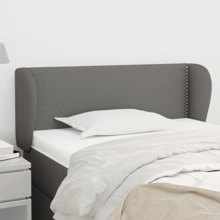 Kopfteil aus dunkelgrauem Stoff, 83 x 23 x 78/88 cm von vidaXL, Kopf- und Fußteile - Ref: Foro24-3116979, Preis: 46,74 €, Rab...