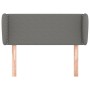 Cabecero de tela gris oscuro 83x23x78/88 cm de vidaXL, Cabeceros y pies de cama - Ref: Foro24-3116979, Precio: 43,35 €, Descu...