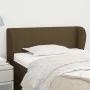Cabecero de tela gris oscuro 93x23x78/88 cm de vidaXL, Cabeceros y pies de cama - Ref: Foro24-3116849, Precio: 47,58 €, Descu...