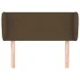 Cabecero de tela gris oscuro 93x23x78/88 cm de vidaXL, Cabeceros y pies de cama - Ref: Foro24-3116849, Precio: 47,58 €, Descu...