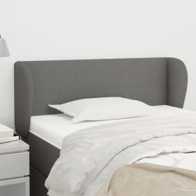 Cabecero de tela gris oscuro 83x23x78/88 cm de vidaXL, Cabeceros y pies de cama - Ref: Foro24-3116839, Precio: 45,96 €, Descu...