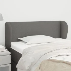 Dark gray fabric headboard 83x23x78/88 cm by vidaXL, Headboards and footboards - Ref: Foro24-3116839, Price: 46,26 €, Discoun...