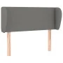 Kopfteil aus dunkelgrauem Stoff, 83 x 23 x 78/88 cm von vidaXL, Kopf- und Fußteile - Ref: Foro24-3116839, Preis: 46,26 €, Rab...