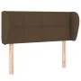 Kopfteil aus dunkelgrauem Stoff, 93 x 23 x 78/88 cm von vidaXL, Kopf- und Fußteile - Ref: Foro24-3117129, Preis: 51,23 €, Rab...