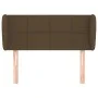 Kopfteil aus dunkelgrauem Stoff, 93 x 23 x 78/88 cm von vidaXL, Kopf- und Fußteile - Ref: Foro24-3117129, Preis: 51,23 €, Rab...
