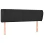 Cabecero de terciopelo negro 147x23x78/88 cm de vidaXL, Cabeceros y pies de cama - Ref: Foro24-3116914, Precio: 70,17 €, Desc...