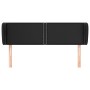 Black synthetic leather headboard 147x23x78/88 cm by vidaXL, Headboards and footboards - Ref: Foro24-3117094, Price: 57,60 €,...