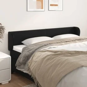 Black synthetic leather headboard 163x23x78/88 cm by vidaXL, Headboards and footboards - Ref: Foro24-3116960, Price: 70,93 €,...