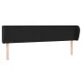 Cabecero de cuero sintético negro 163x23x78/88 cm de vidaXL, Cabeceros y pies de cama - Ref: Foro24-3116960, Precio: 70,92 €,...