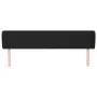 Cabecero de cuero sintético negro 163x23x78/88 cm de vidaXL, Cabeceros y pies de cama - Ref: Foro24-3116960, Precio: 70,92 €,...