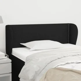 Black fabric headboard 83x23x78/88 cm by vidaXL, Headboards and footboards - Ref: Foro24-3116980, Price: 44,77 €, Discount: %