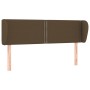 Cabecero de tela gris oscuro 147x23x78/88 cm de vidaXL, Cabeceros y pies de cama - Ref: Foro24-3117005, Precio: 59,35 €, Desc...