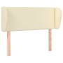 Cremefarbenes Kopfteil aus Kunstleder, 103 x 23 x 78/88 cm von vidaXL, Kopf- und Fußteile - Ref: Foro24-3117090, Preis: 43,26...