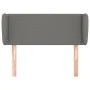 Cabecero de tela gris oscuro 103x23x78/88 cm de vidaXL, Cabeceros y pies de cama - Ref: Foro24-3116995, Precio: 48,13 €, Desc...