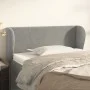 Cabecero de terciopelo gris claro 93x23x78/88 cm de vidaXL, Cabeceros y pies de cama - Ref: Foro24-3117040, Precio: 53,65 €, ...