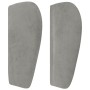 Hellgraues Samtkopfteil 93x23x78/88 cm von vidaXL, Kopf- und Fußteile - Ref: Foro24-3117040, Preis: 55,32 €, Rabatt: %