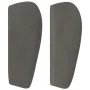 Kopfteil aus dunkelgrauem Samt, 183 x 23 x 78/88 cm von vidaXL, Kopf- und Fußteile - Ref: Foro24-3116925, Preis: 67,88 €, Rab...