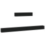 Set de muebles para TV 6 piezas madera contrachapada negro de vidaXL, Muebles TV - Ref: Foro24-3114607, Precio: 303,14 €, Des...