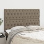 Kopfteile 4 Einheiten aus taupegrauem Stoff 80x7x78/88 cm von vidaXL, Kopf- und Fußteile - Ref: Foro24-3116678, Preis: 154,57...