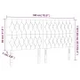 Headboards 4 units of light gray velvet 90x7x78/88 cm by vidaXL, Headboards and footboards - Ref: Foro24-3116728, Price: 137,...