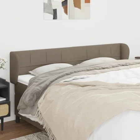 Cabecero de tela gris taupe 163x23x78/88 cm de vidaXL, Cabeceros y pies de cama - Ref: Foro24-3117154, Precio: 70,01 €, Descu...