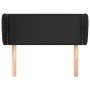 Kopfteil aus schwarzem Kunstleder, 93 x 23 x 78/88 cm von vidaXL, Kopf- und Fußteile - Ref: Foro24-3117082, Preis: 43,55 €, R...