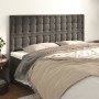 Kopfteile 4 Einheiten aus dunkelgrauem Samt 90x5x78/88 cm von vidaXL, Kopf- und Fußteile - Ref: Foro24-3116827, Preis: 107,88...
