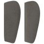 Dunkelgraues Samtkopfteil 103x23x78/88 cm von vidaXL, Kopf- und Fußteile - Ref: Foro24-3117047, Preis: 45,38 €, Rabatt: %