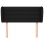 Kopfteil aus schwarzem Stoff, 83 x 23 x 78/88 cm von vidaXL, Kopf- und Fußteile - Ref: Foro24-3117260, Preis: 57,44 €, Rabatt: %