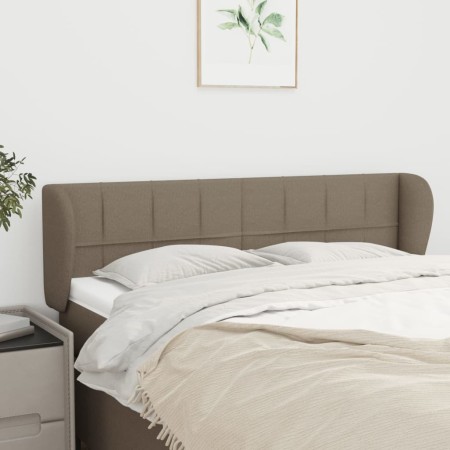 Kopfteil aus taupegrauem Stoff, 147 x 23 x 78/88 cm von vidaXL, Kopf- und Fußteile - Ref: Foro24-3117146, Preis: 58,56 €, Rab...