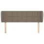 Taupe gray fabric headboard 147x23x78/88 cm by vidaXL, Headboards and footboards - Ref: Foro24-3117146, Price: 60,73 €, Disco...