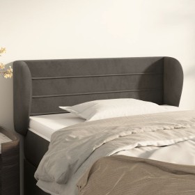 Dark gray velvet headboard 83x23x78/88 cm by vidaXL, Headboards and footboards - Ref: Foro24-3117315, Price: 44,06 €, Discoun...