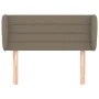 Kopfteil aus taupegrauem Stoff, 93 x 23 x 78/88 cm von vidaXL, Kopf- und Fußteile - Ref: Foro24-3117270, Preis: 48,24 €, Raba...