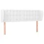 White synthetic leather headboard 147x23x78/88 cm by vidaXL, Headboards and footboards - Ref: Foro24-3117235, Price: 80,45 €,...