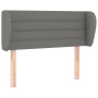 Kopfteil aus dunkelgrauem Stoff, 103 x 23 x 78/88 cm von vidaXL, Kopf- und Fußteile - Ref: Foro24-3117275, Preis: 50,90 €, Ra...