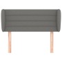 Kopfteil aus dunkelgrauem Stoff, 103 x 23 x 78/88 cm von vidaXL, Kopf- und Fußteile - Ref: Foro24-3117275, Preis: 50,90 €, Ra...