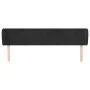 Black velvet headboard 183x23x78/88 cm by vidaXL, Headboards and footboards - Ref: Foro24-3116926, Price: 75,49 €, Discount: %